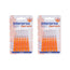 Interprox Interproximale Super-Mikro-Zahnbürste, 2X6 Einheiten