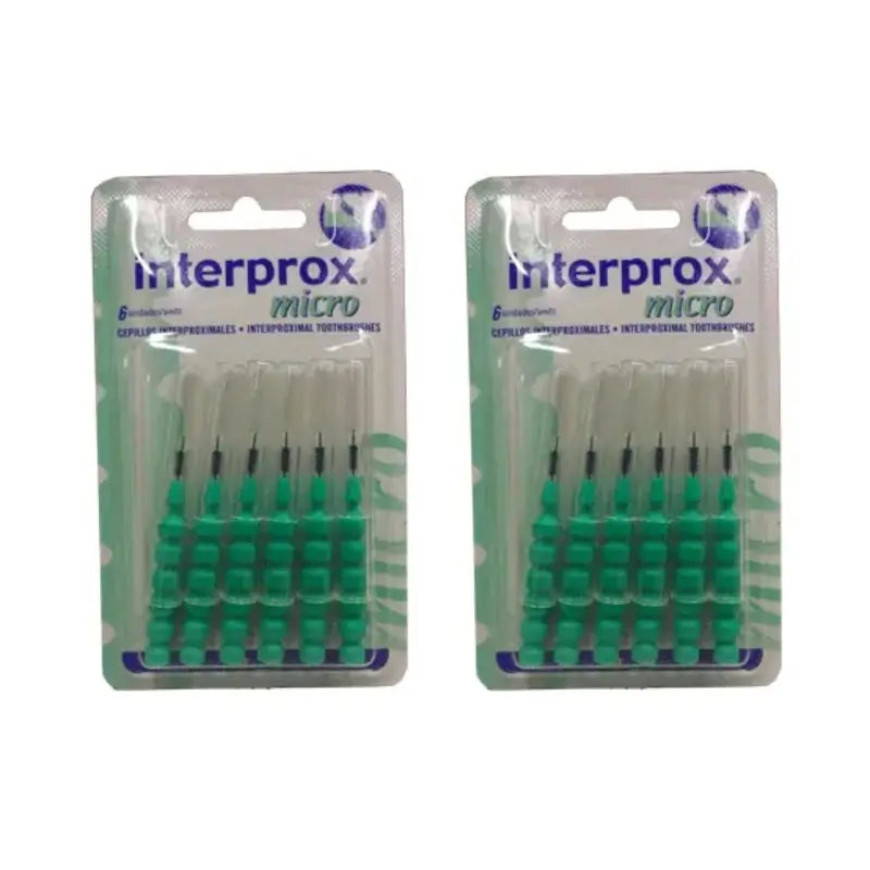 Interprox Micro Interproximal-Zahnbürste, 2X6 Einheiten