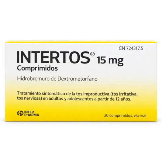 Intertos 15 Mg, 20 Tabletten