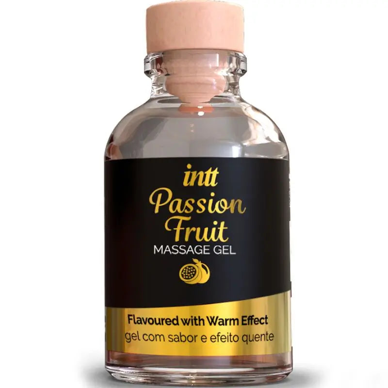 Intt Passion Fruit Flavoured Massage Gel Warming Effect