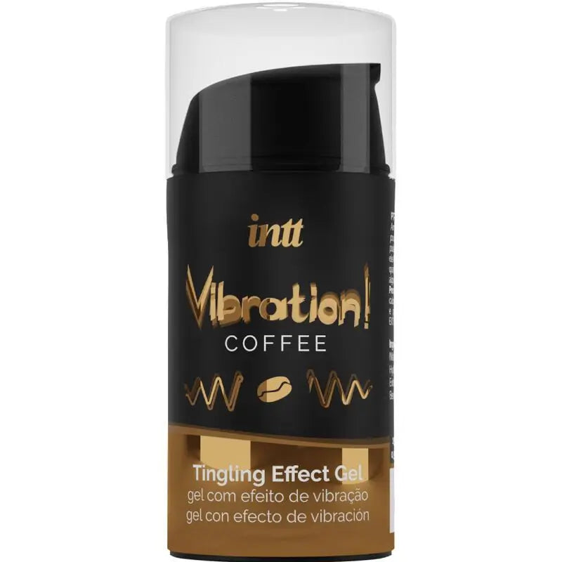 Intt Powerful Intimate Stimulating Intimate Vibrating Gel Liquid Brown 15Ml