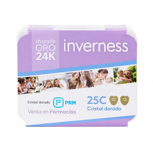 Inverness Ohrring-Paar 25C 24K vergoldetes Herz