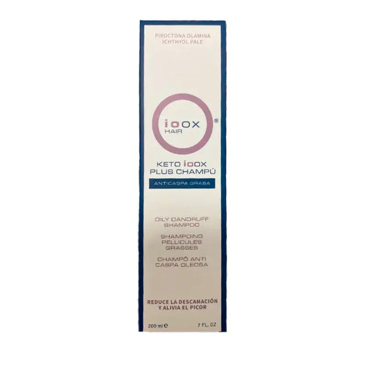 Ioox Keto Plus Fettiges Schuppen-Shampoo 200 ml