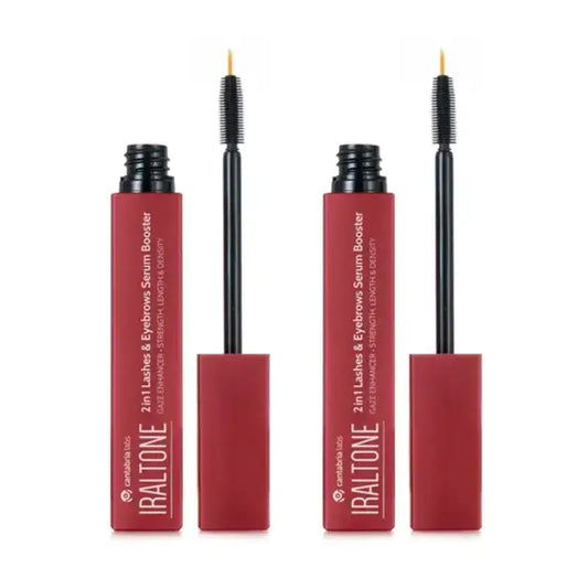 Iraltone 2 In 1 Wimpern- & Augenbrauenserum, Packung 2 x 10 ml