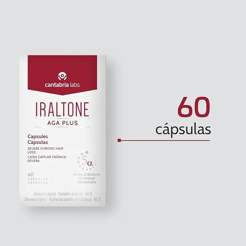 Iraltone Aga Plus, Packung 3 x 60 Kapseln