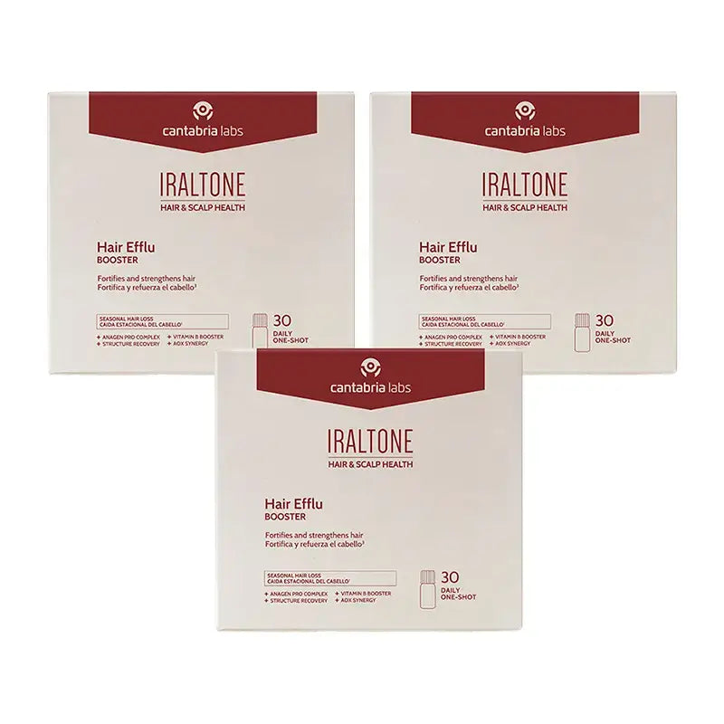 Iraltone Kapillare Efflu Booster, Pack 3 , 90X15Ml