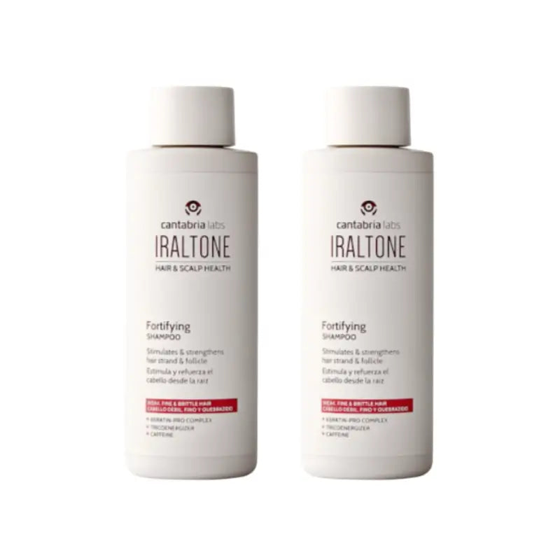 Iraltone Stärkendes Shampoo, Packung 2 x 200 ml