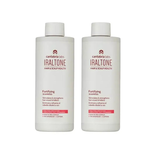 Iraltone Stärkendes Shampoo, Packung 2 x 400 ml