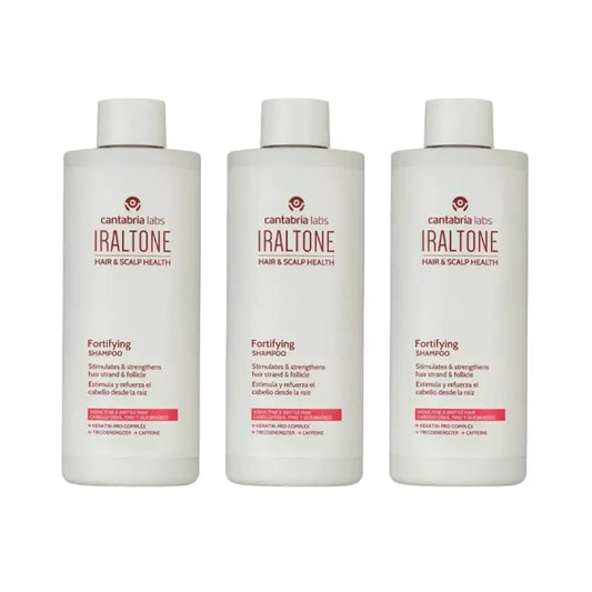 Iraltone Stärkendes Shampoo, Packung 3 X 400 ml