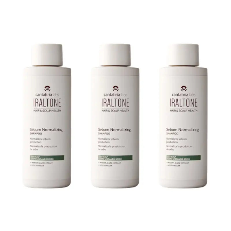 Iraltone Seboregulierendes Shampoo, Packung 3 x 200 ml