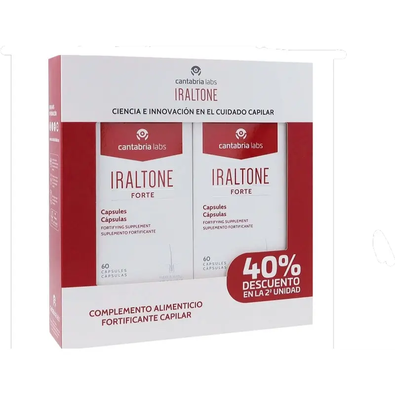 Iraltone Duplo Forte Haarausfall Behandlung, 120 Kapseln