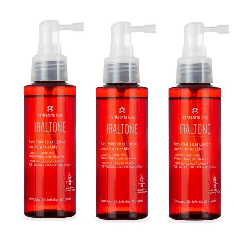 Iraltone Haarausfall Lotion Pack, Pack 3 X 100 ml