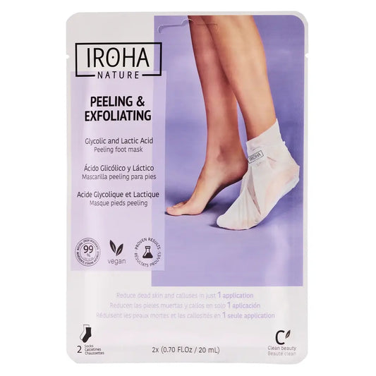 Iroha Nature Corporal Socks Peeling & Peeling Maske & Peeling, 20 Ml
