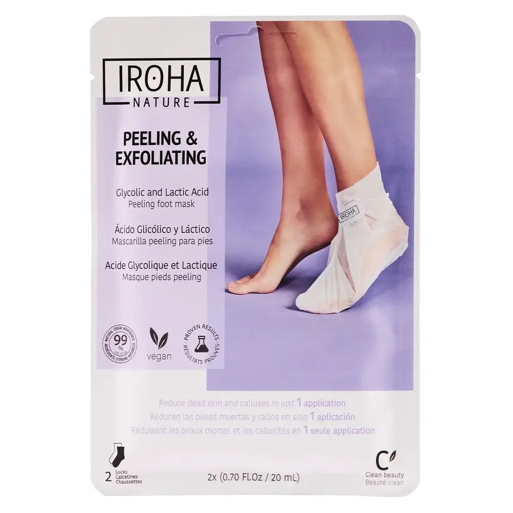Iroha Nature Corporal Socks Peeling & Peeling Maske & Peeling, 20 Ml