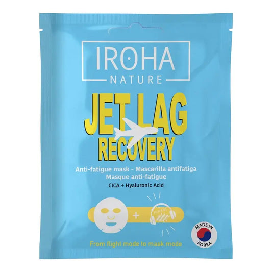 Iroha Nature Jet Lag Recovery Energizing & Anti-Fatigue Gesichtsmaske , 1 Stück