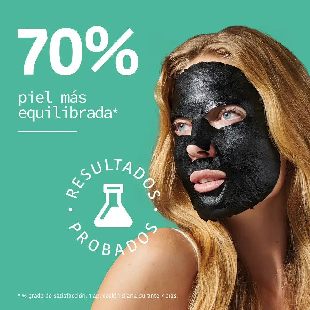 Iroha Nature Balancing Facial Tissue Mask - Kohle , 23 ml