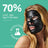 Iroha Nature Balancing Facial Tissue Mask - Kohle , 23 ml