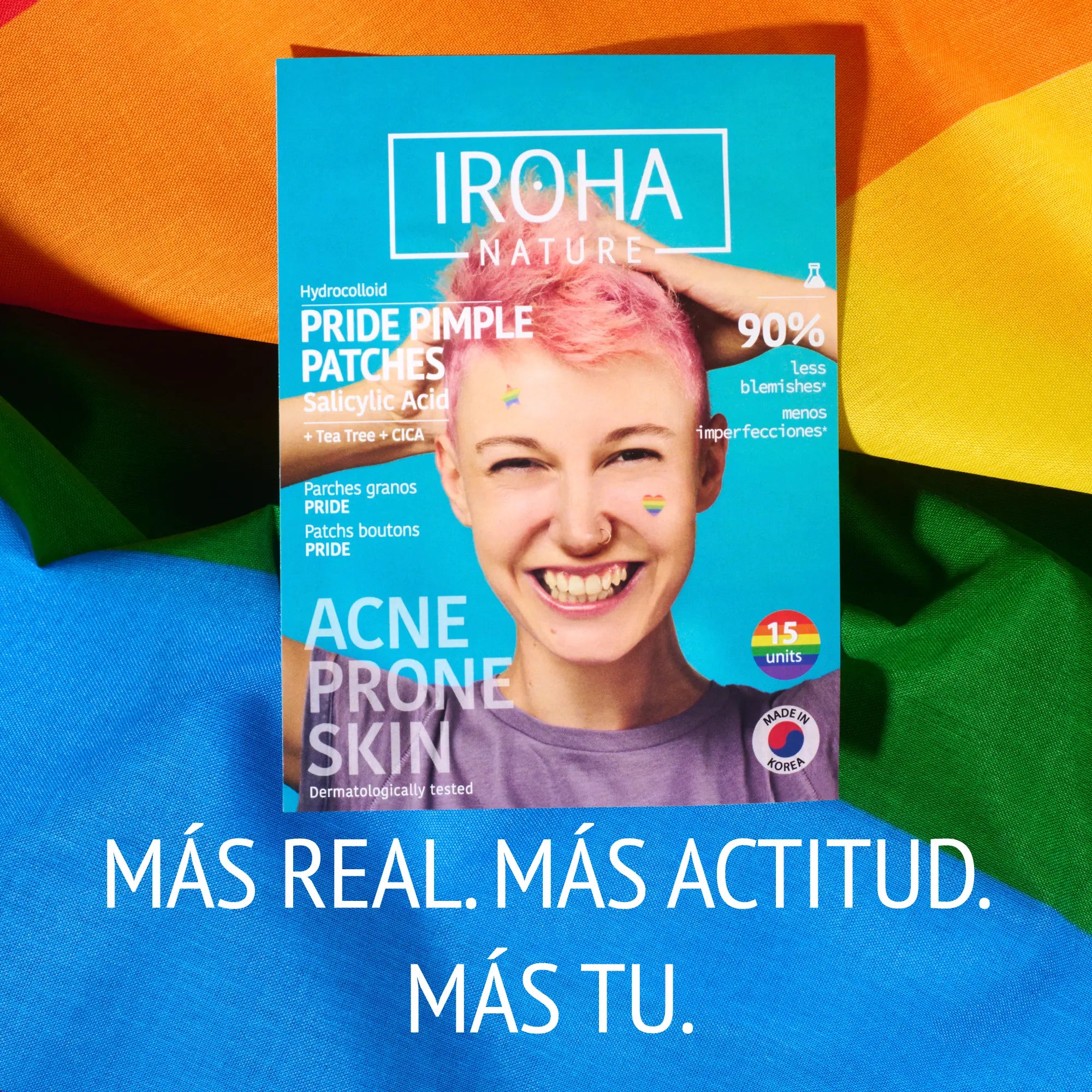 Iroha Nature Pride Körnerpflaster, 15 Stück
