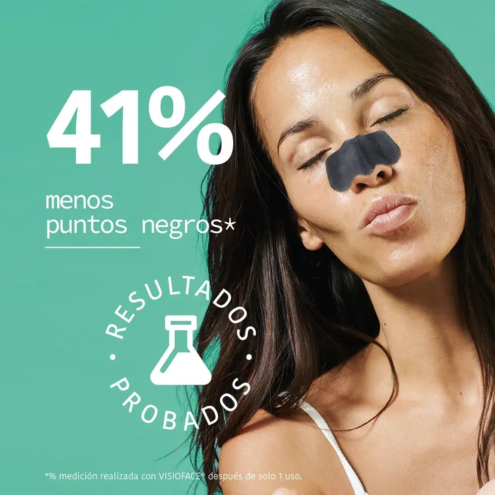 Iroha Nature Deep Cleansing Nose Strips Mitesser - Holzkohle, 5 Stück.