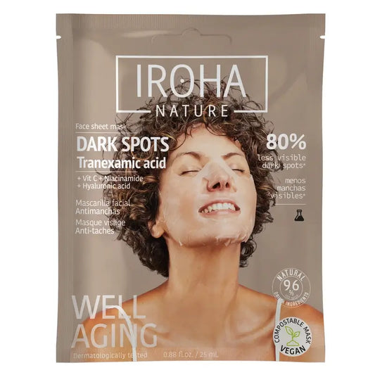 Iroha Nature Well Aging Tranexamsäure Anti-Blemish Maske , 25 ml