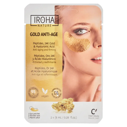 Iroha Nature Well Aging Folie Anti-Aging Augenpflaster, 8 Ml
