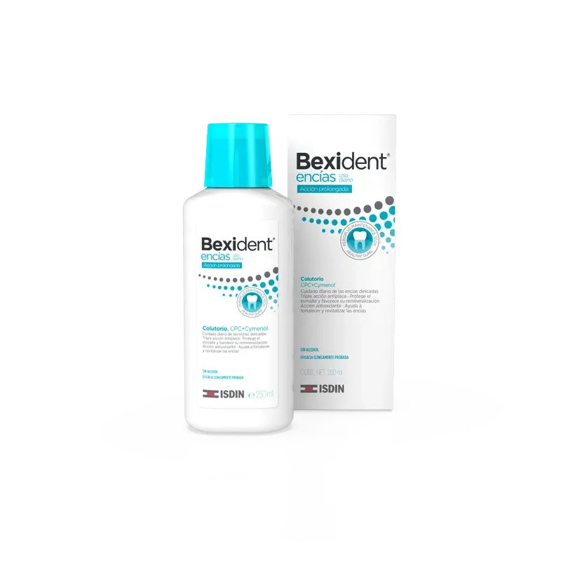 Isdin Bexident Täglicher Gebrauch Gingival Mundwasser 250 Ml