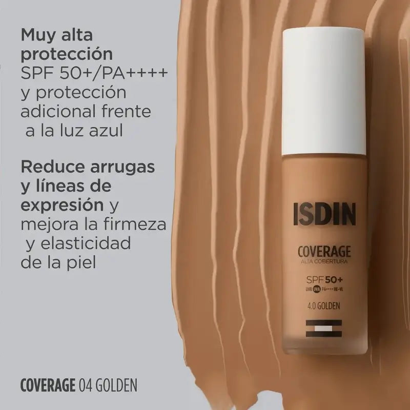 Isdin Deckkraft 4.0 Golden Spf50+, 30 gr