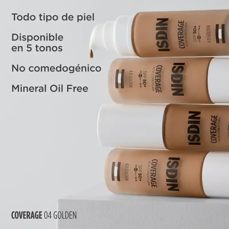 Isdin Deckkraft 4.0 Golden Spf50+, 30 gr