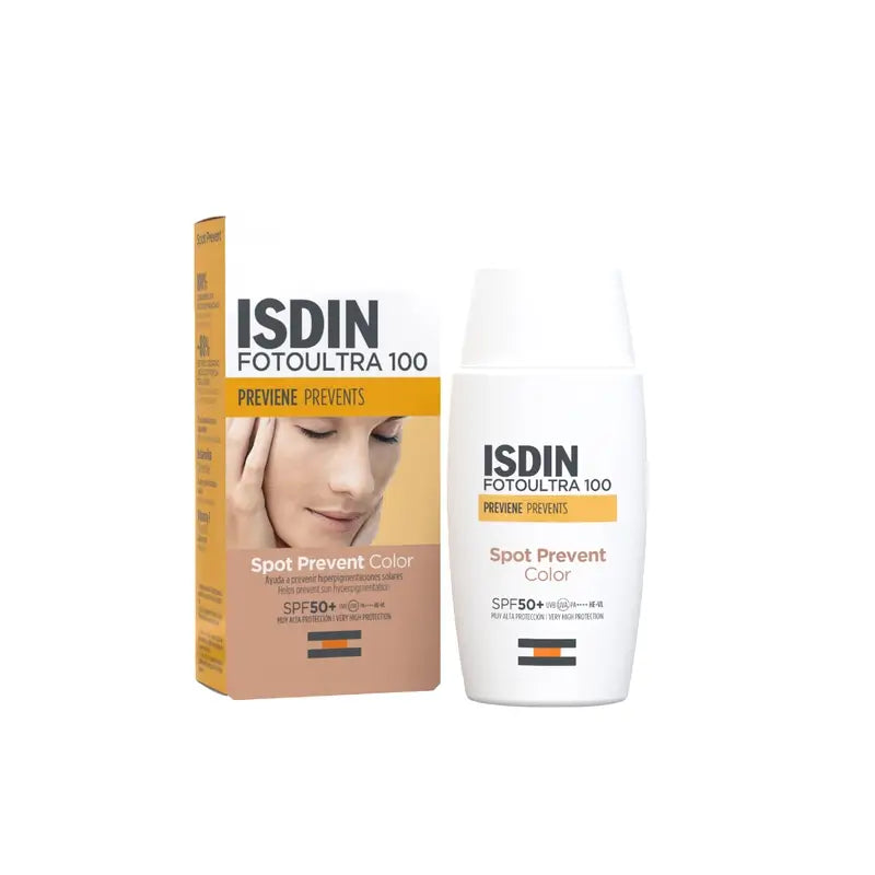Isdin Fotoprotector Fotoultra 100 Spot Prevent Farbe Spf50+, 50Ml