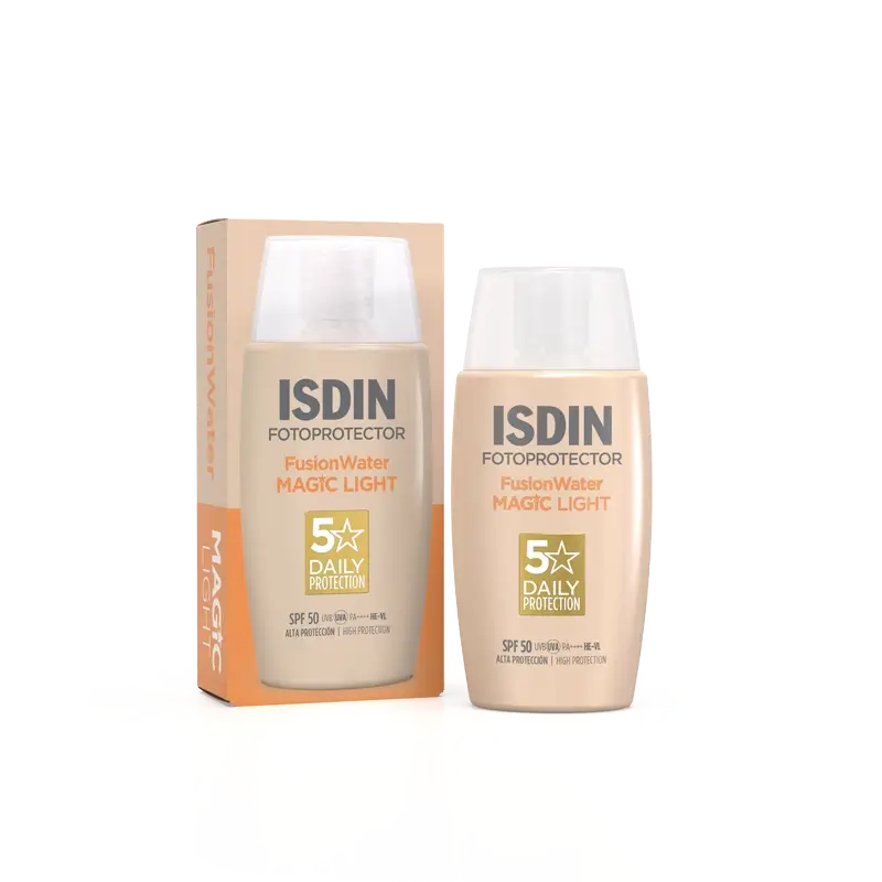 Isdin Fotoprotector Fusion Wasser Farbe Licht SPF 50 Ml