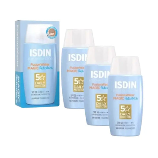 Isdin Fotoprotector Fusion Wasser Pädiatrie Spf 50, 3X50 Ml