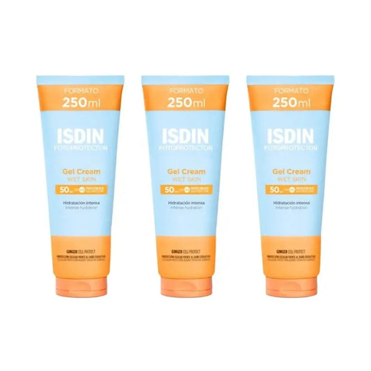 Isdin Fotoprotector Gel Creme Spf 50+, 3X250 Ml
