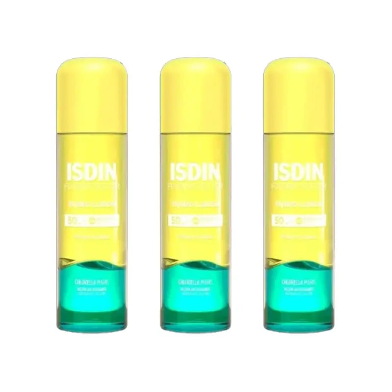 Isdin Fotoprotector Hydrolotion Spf 50+ Biphasischer Sonnenschutz, 3X200 Ml