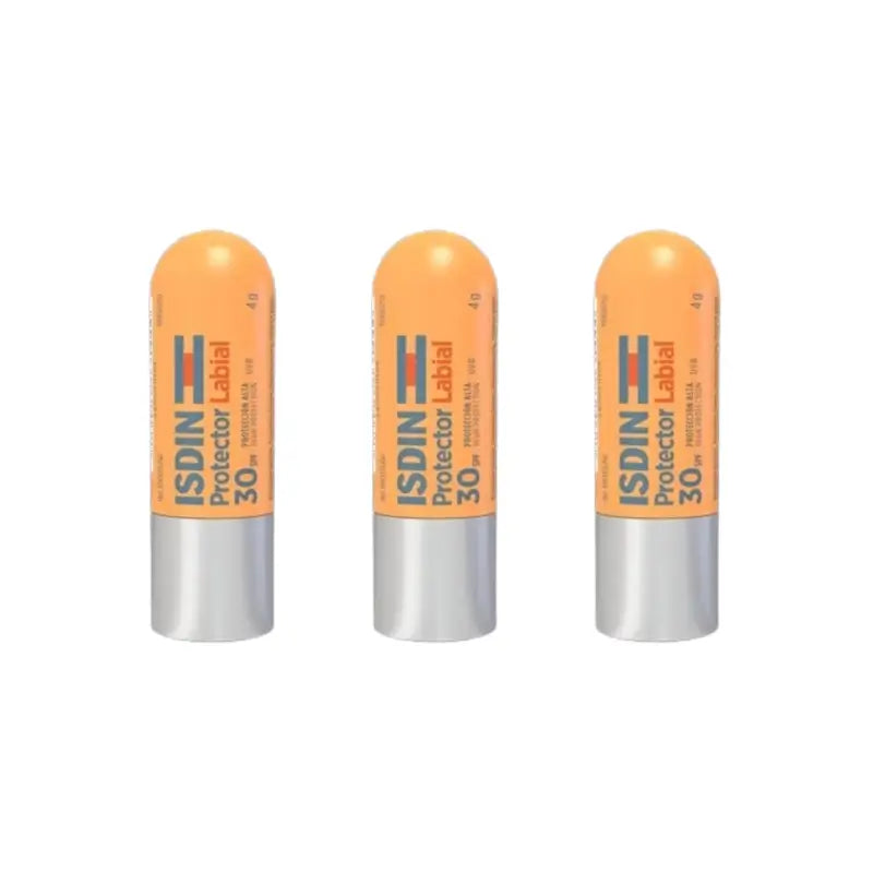 Isdin Lippenschutzmittel Spf30, 3X4 Gr