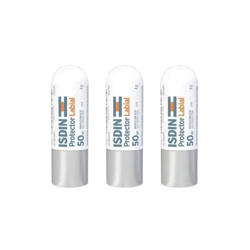Isdin Lippenschutzmittel Spf50+, 3X4 Gr