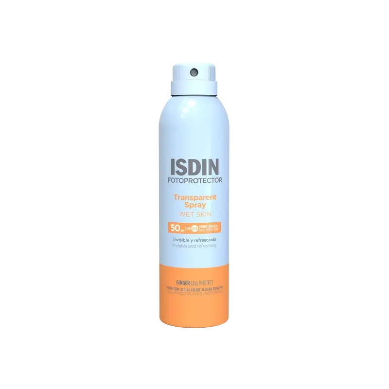 Isdin Transparentes Spray Nasse Haut Spf50 250 Ml