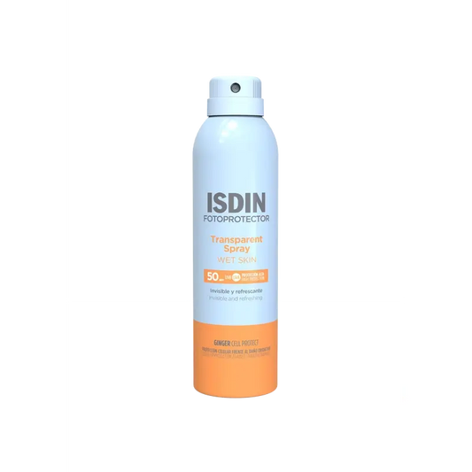 Isdin Transparentes Spray Nasse Haut Spf50 250 Ml