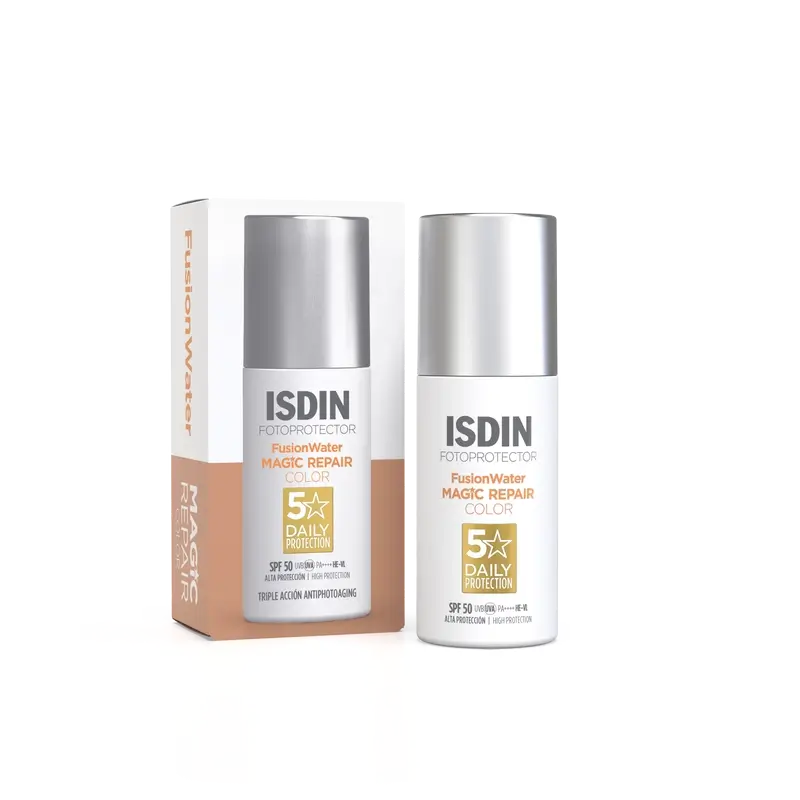 Isdin Fotoprotector Fusion Wasser Magie Reparatur Farbe SPF 50 Ml