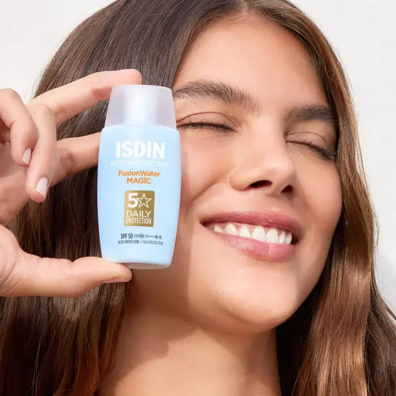Isdin Fusion Wasser Magie Spf 50+ Sonnenschutzmittel 2 x 50 Ml