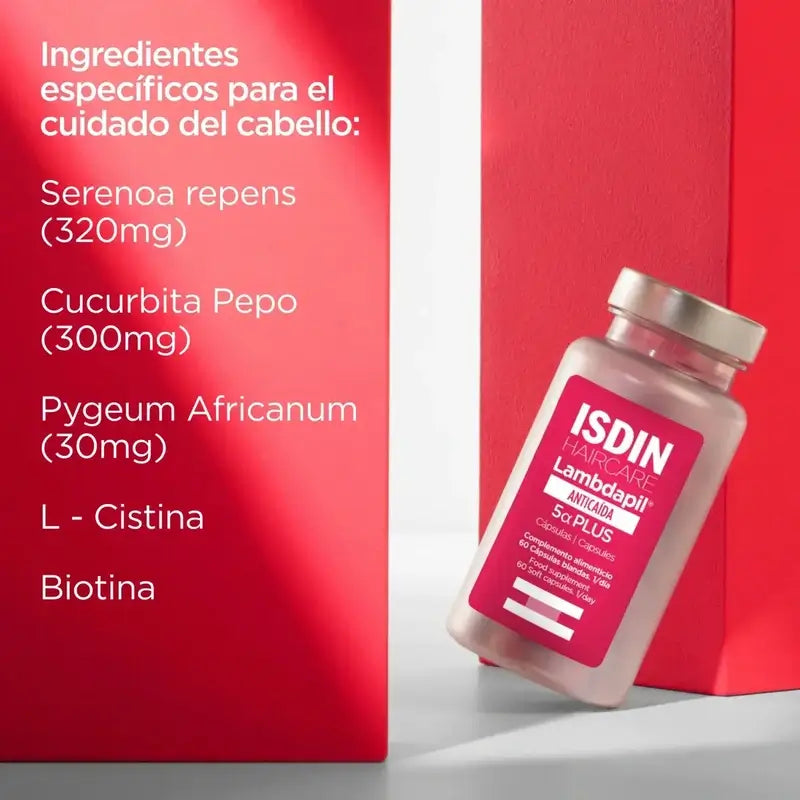 Isdin Lambdapil 5 Alfa Plus Kapseln, Packung 3 x 60 Stück