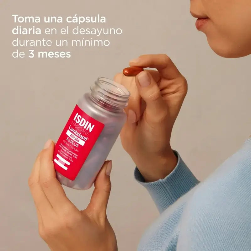 Isdin Lambdapil 5 Alfa Plus Kapseln, Packung 3 x 60 Stück
