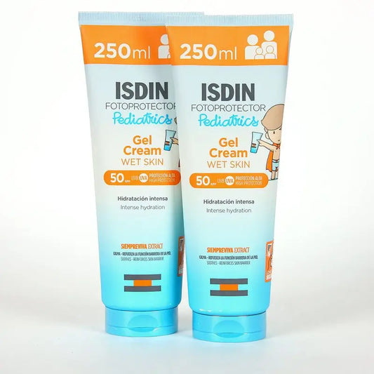 Isdin Pädiatrie Fotoprotector Gel Creme Spf 50+ 2 x 250 Ml