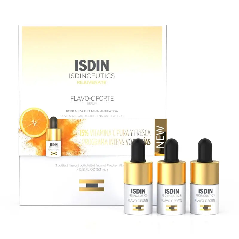 Isdinceutics Flavo-C Forte 5,3 Ml 3 Einheiten