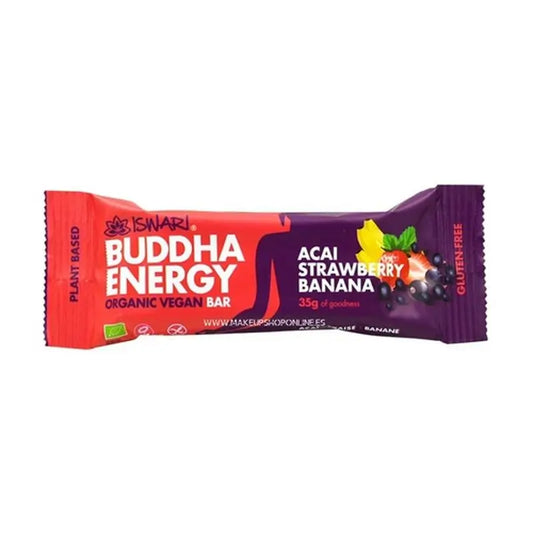Iswari Buddha Energy Açai-Erdbeer-Bananen-Riegel, 47 g
