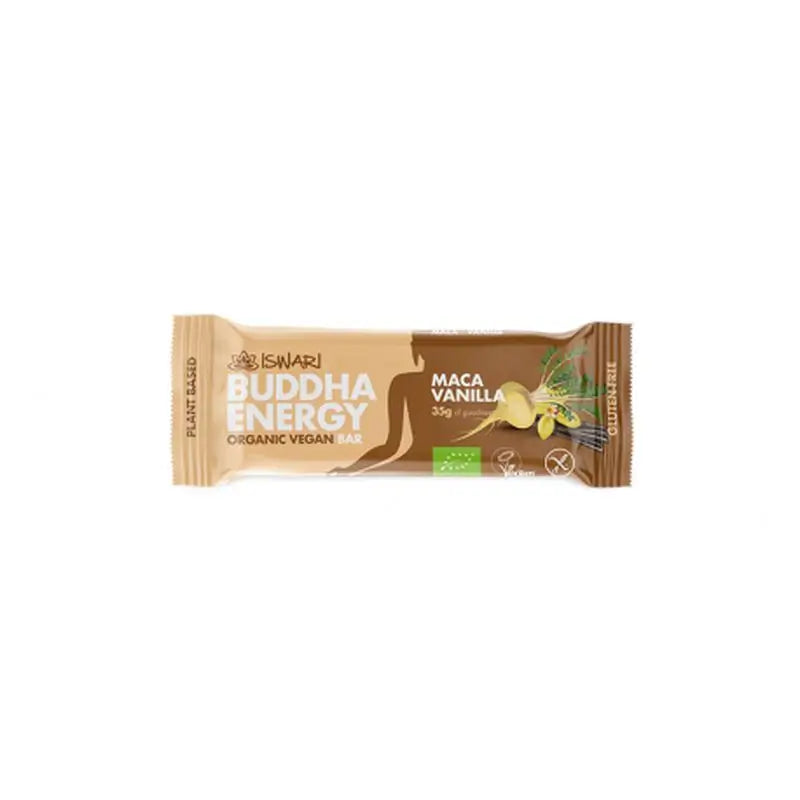 Iswari Buddha Energie Maca Vanille Riegel, 47 g