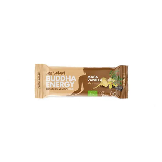 Iswari Buddha Energie Maca Vanille Riegel, 47 g