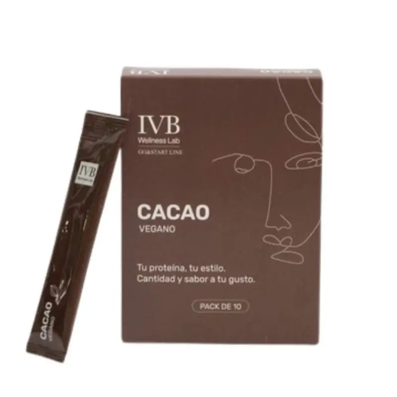 Ivb Wellness Lab Go&Start Line Sticks Kakao-Geschmack, 10 Sticks