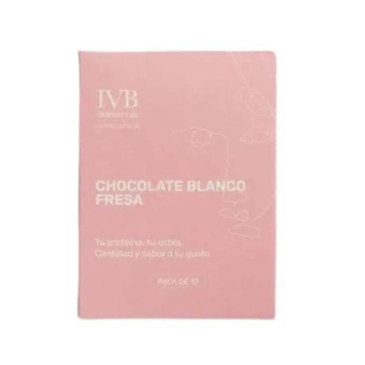 Ivb Wellness Lab Go&Start Line Sticks White Chocolate-Strawberry Flavour, 10 sticks