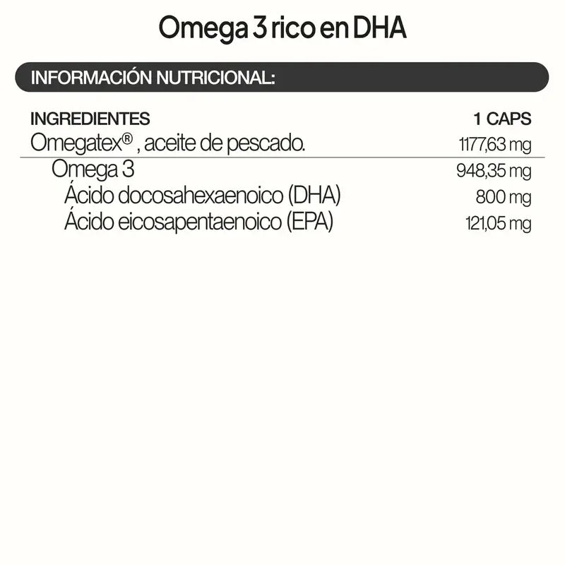 Ivb Wellness Lab Omega 3 reich an DHA, 30 Kapseln