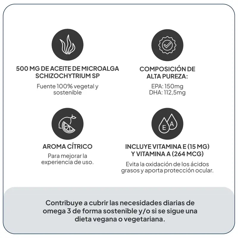 Ivb Wellness Lab Veganes Omega 3+, 30 Kapseln